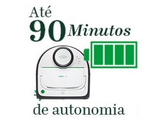 At&eacute; 90 minutos de autonomia